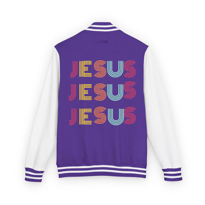 JESUS JESUS JESUS Letterman Jacket
