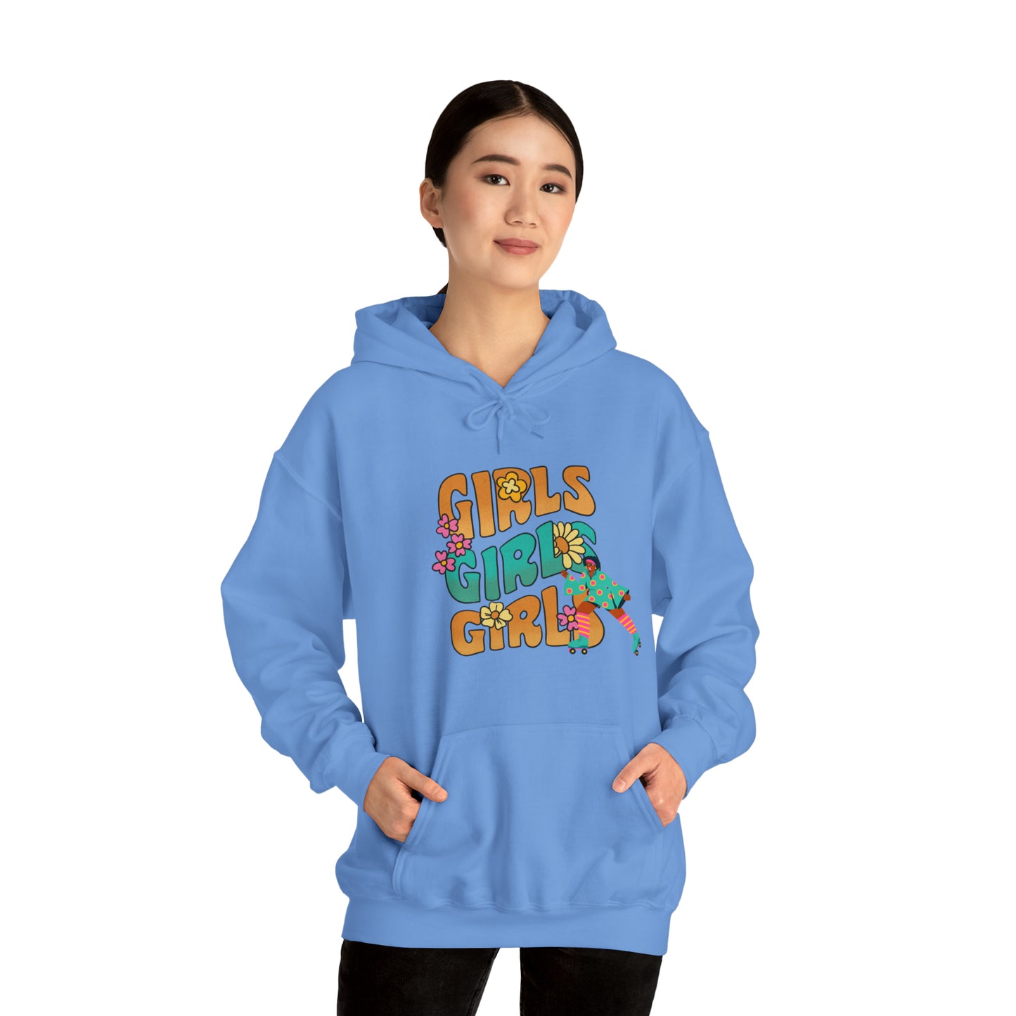 Girls Girls Girls Unisex Heavy Blend™ Hooded Sweatshirt Girls