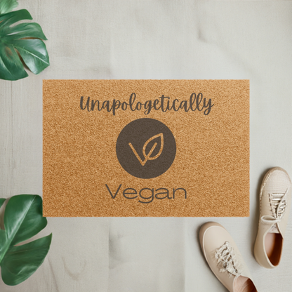 Unapologetically Vegan  Doormat