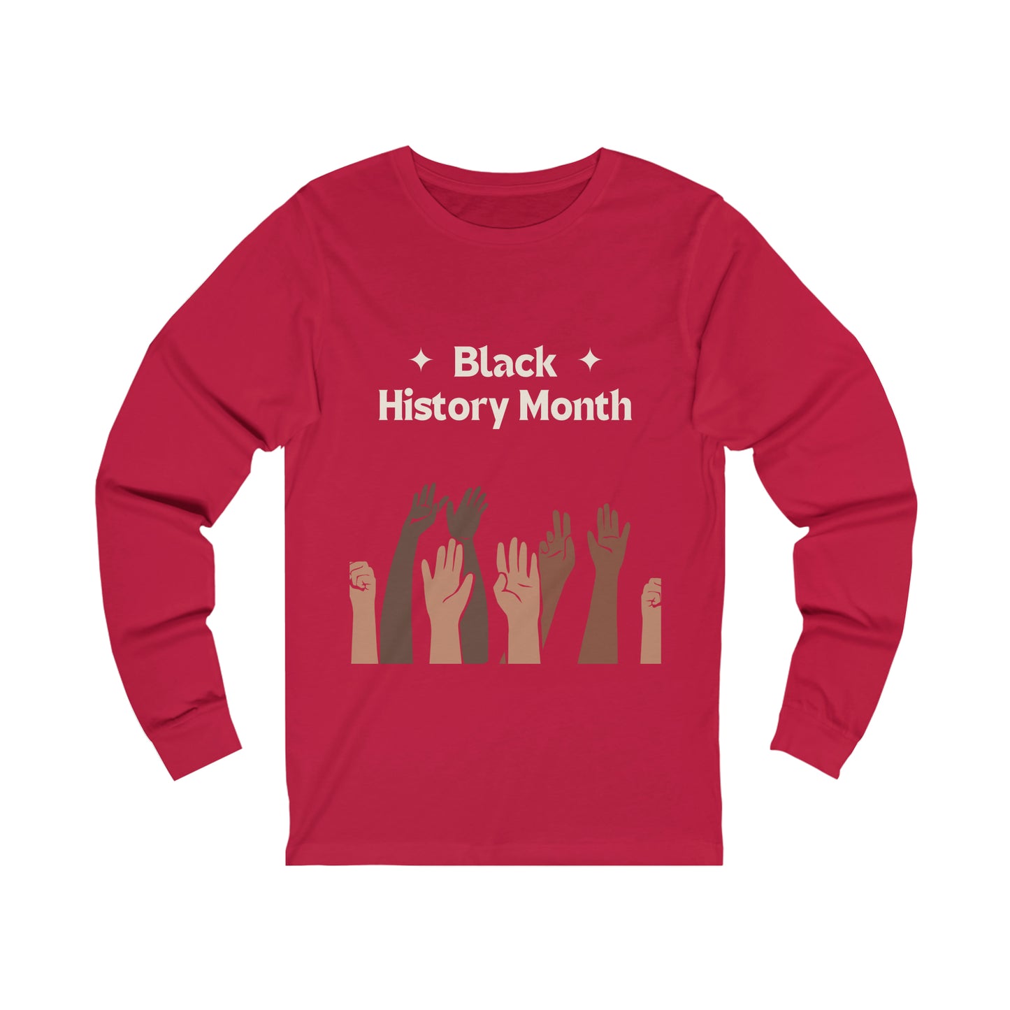 Black History -3Unisex Jersey Long Sleeve Tee