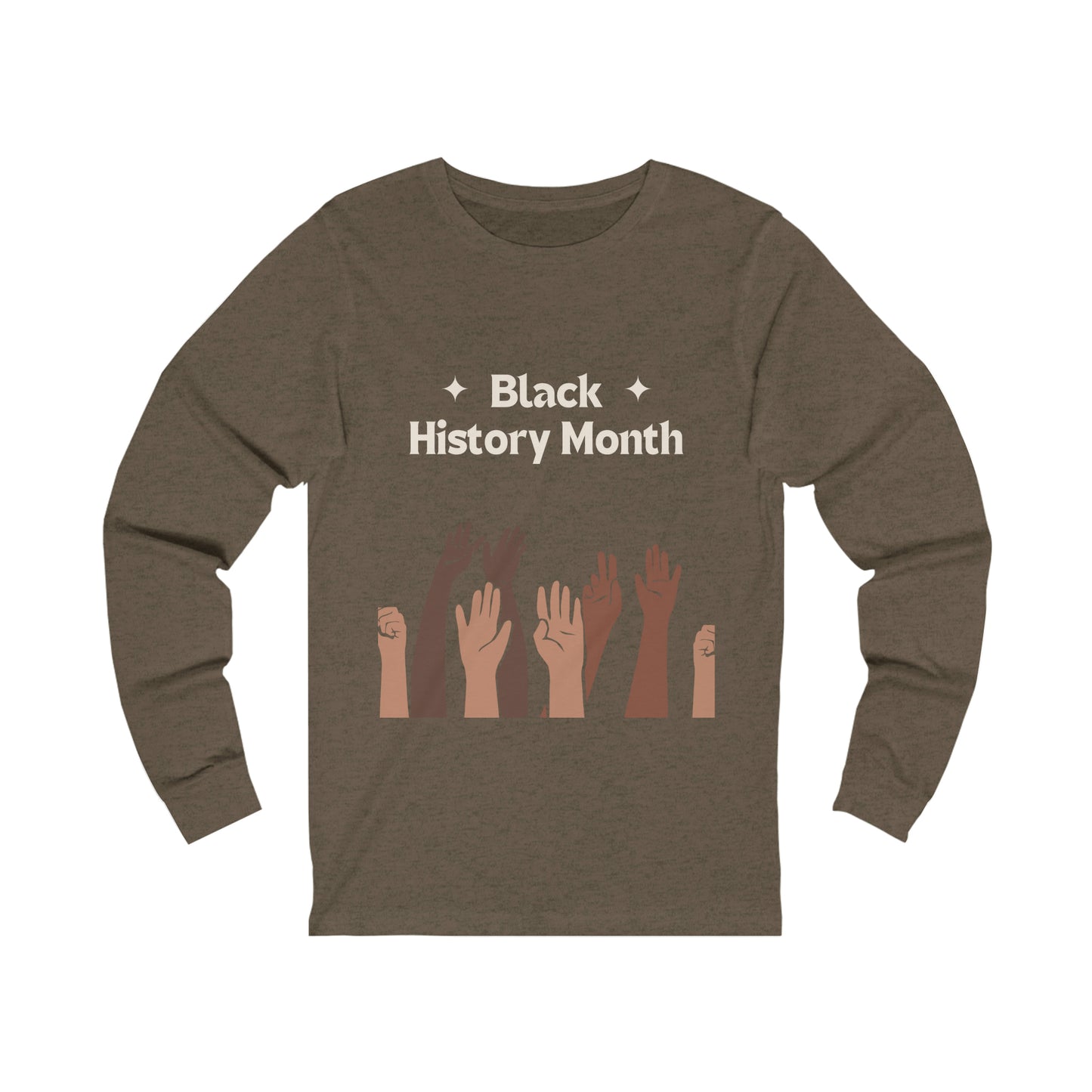 Black History -3Unisex Jersey Long Sleeve Tee