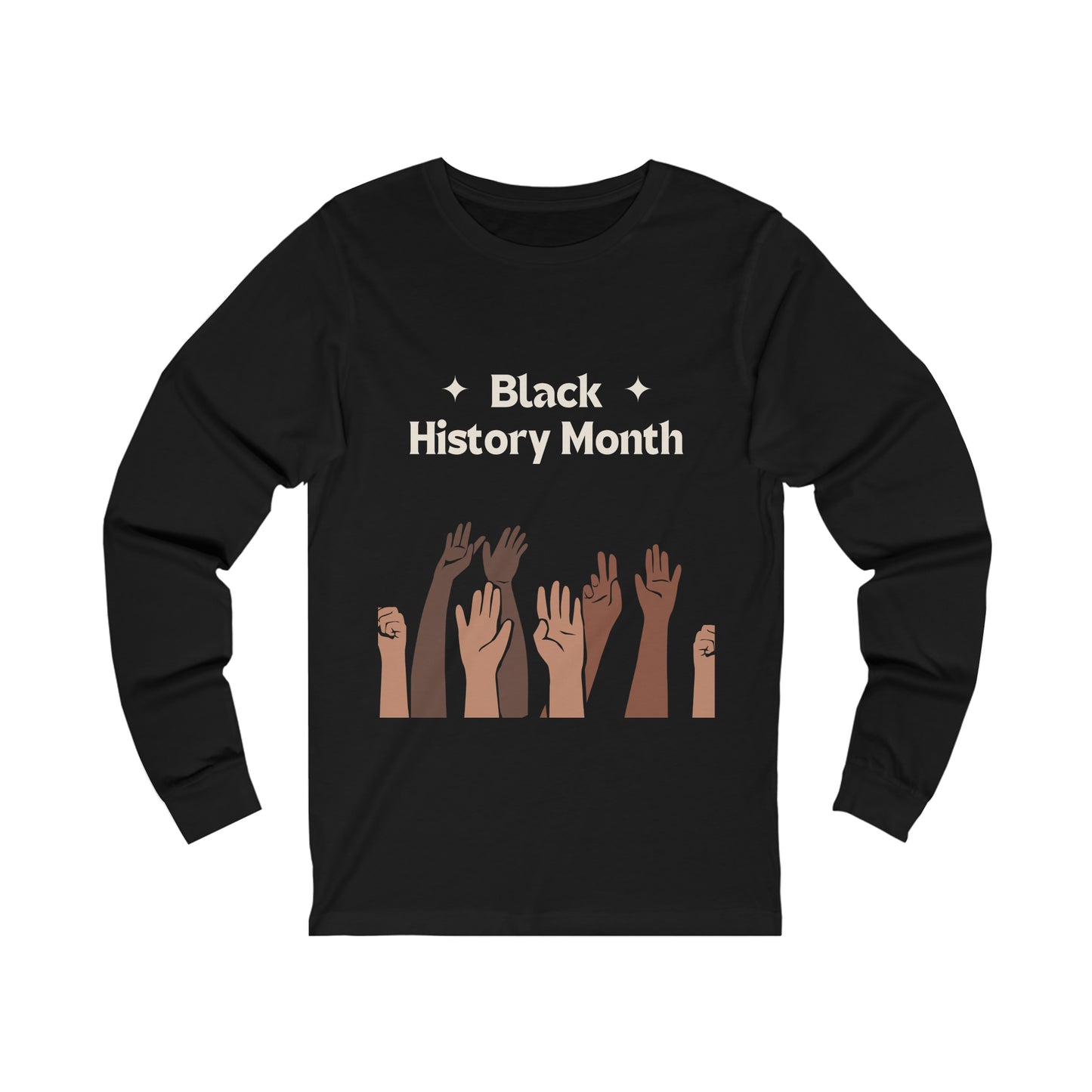 Black History -3Unisex Jersey Long Sleeve Tee